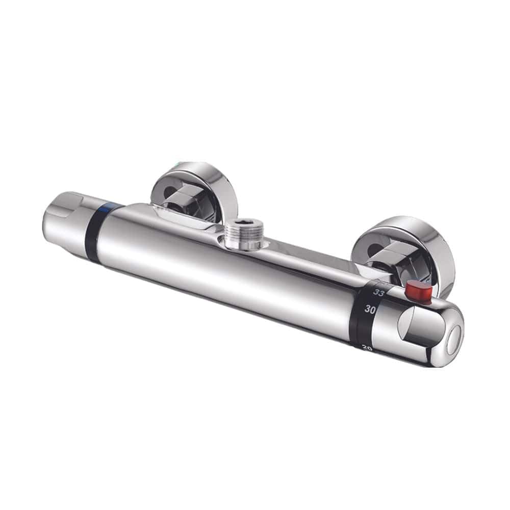 Barre thermostatique Geras stop calcaire pour douche moderne