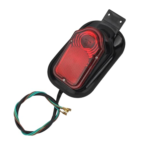 Feu arrière moto rétro et feu stop de garde-boue pour Touring et Bobber