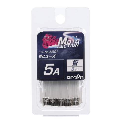 G[(amon) ǃq[Y(5A) oCNp DC6V/DC12VԑΉ q[Y6.4×30mm 30101