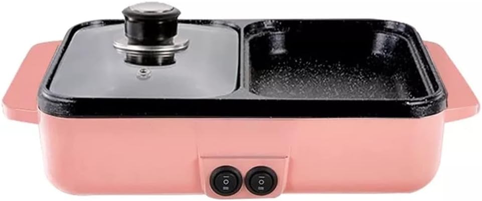 Olla Eléctrica 2 en 1 con Parrilla BBQ 1400W 110V/220V