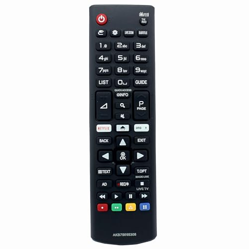 Azwok Fernbedienung Ersatz für LG TV 49UJ635V...