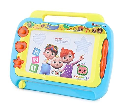 Toyland Cocomelon Magnetic Drawing Board With Stamps - Creative Toddler Toys - Suitable For 3 Years +