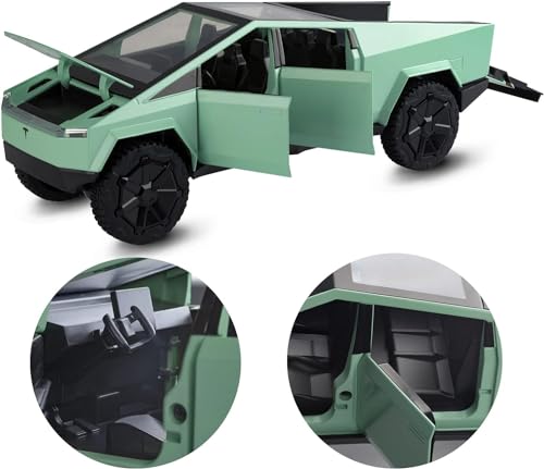Image of Alloy Car Model Diecasts Metal Toy with Sound /Light /Pull-Back Off-Road Vehicles Car Model Collection Kids Toys Gift Multicolor Pack of 1 (CYBR-Green)