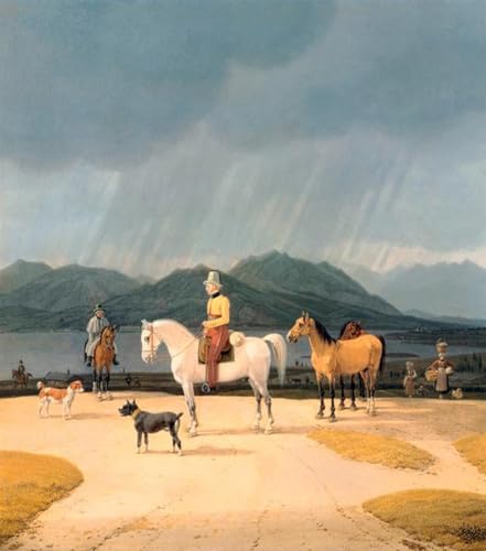 Tableaux pour la Chambre à Coucher 60x90cm Wilhelm Von Kobell Décoration Murale