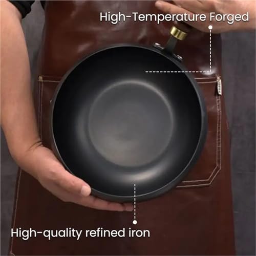 Wok de hierro sin recubrimiento 24 cm miniatura 5