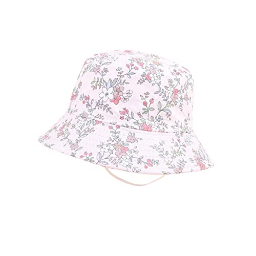 Baby Girl Sun Hat Sun Sun Beach Strap Spring Cartoon Kids Chin Bucket Hat Summer Cute Hats Kids Hats & (D, One Size) #TOP2