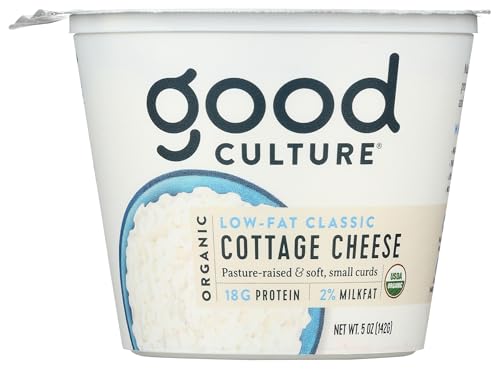 Good Culture Organic 2% Low Fat Classic Cottage Cheese, 5 Oz