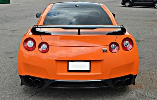 Image of HOME13 Vinyl Orange Glossy Car Wrap Sheet Sticker and Decal Roll Film Sticker Decal (24 x 50, Orange Glossy Wrap)