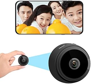 Glxertvz 1080P WiFi Reshline Camera for Home Office Security,Spy Hidden Camera Detector,Magnetic Camera with Detection Night Vision,Secret Cameras for Home,Car Cameras for Surveillance-B