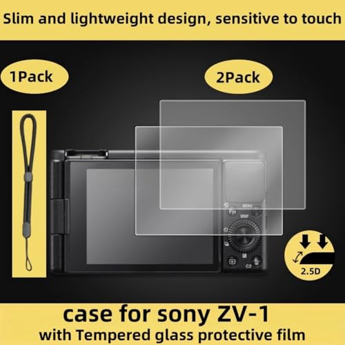 Funda para cámara Sony ZV-1 funda silicona suave negra miniatura 5