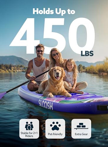 image for SLOOSH Inflatable Stand Up Paddle Board, 10'6