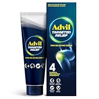 Advil Targeted Relief Pain Relieving Cream, Up to 8 Hours of Powerful Relief of Minor Arthritis Pain, Joint Pain, Lower Back Pain and Muscle Pain - 4 oz