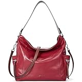 BOSTANTEN Genuine Leather Backpack Purse and Genuine Leather Hobo Handbags Designer Shoulder Tote...