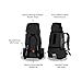 K9 Sport Sack Air 2 - Medium, Jet Black - Ideal for Dogs with 17-19” Back Length - Durable, Breathable Backpack-Style Carrier - Perfect for Walks, Short Hikes & Public Transportation