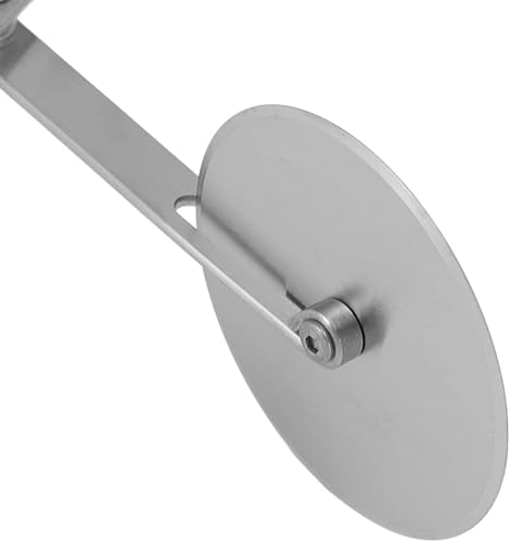 Miniatura 7 de Rodillo de masa de 3 ruedas para repostería, cortador de pasta de acero inoxidable, cortador de pan retráctil afilado para hornear cocina