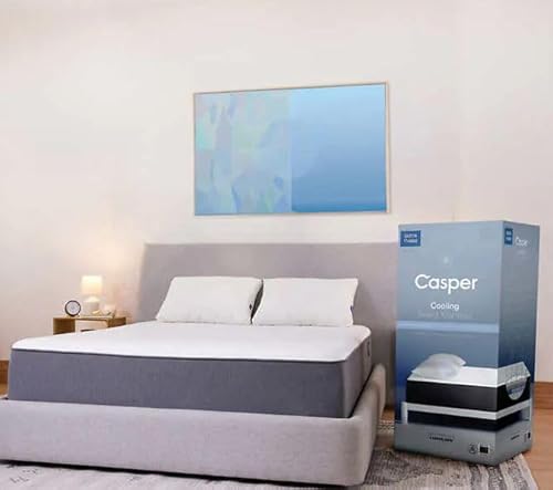Casper Cooling Select 12" Memory Foam Mattress, Cooling Knit Cover, Premium Breathable Foam,Four-Layer Foam Construction, Certi-pur Certified Foam, Conveniently Compact Box. Queen