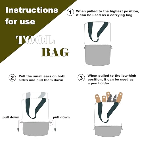 Set de herramientas de jardinería SUMIO 6 piezas con bolsa miniatura 5
