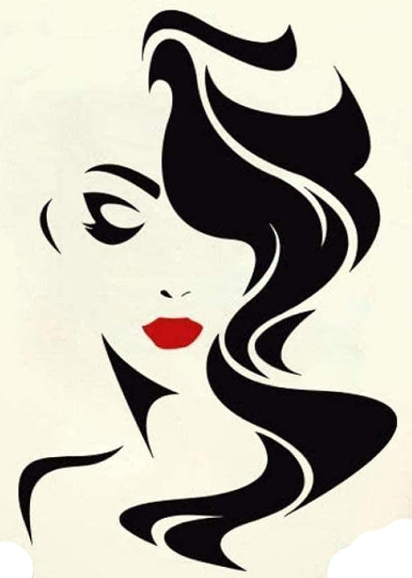 Stickers muraux salon de beauté adhésif haute finition déco murale
