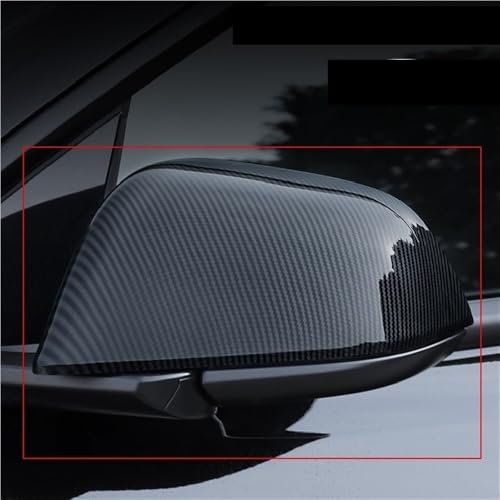 Couvercle boîtier rétroviseur carbone ABS accessoire extérieur Model 3 - 2