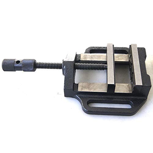 KATSU Drill Press Vice 75mm 3 Inch Professional Precision German Type Pillar Bench Drill Vice Clamp for Workshop Milling Machine Machinery Maintenance 4022763