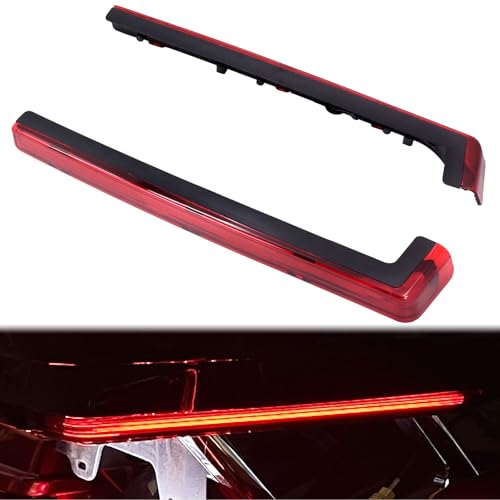Image of Tour Trunk Side Marker Accent Light LED Running Light Fit for Harley Touring Road King Road Street Electra Glide Tri Glide Ultra Limited 2006-2023 (Red)