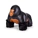 Produktbild Züny - Gorilla Milo - Buch- und Türstopper - Groß - Schwarz-Braun - 1 kg
