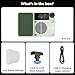 Amaran Ace 25c Pocket RGBWW LED Light, Boost Mode Up to 32W, Full-Color Mini Video Light (2,300-10,000K), 1,500 Lux@1m at 5,600K, 4500mAh Battery with PD Fast Charging for Mobile Creators (Green)