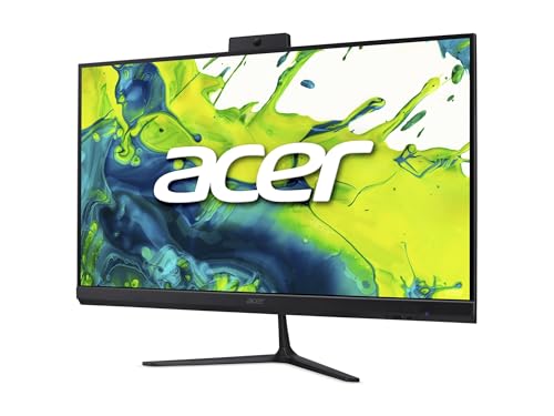 Acer Aspire C 27 C27-2G - All-in-One (Komplettl?sung) - Core 5 120U / 1.4 GHz - RAM 16 GB - SSD 1.024 TB - Intel Graphics - Wi-Fi 6, 1GbE, Bluetooth 5.2 -...