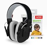 Alpine Muffy Casque Anti Bruit : protection auditive pour enfants jusqu'à 16 ans   CE Certifié   Confortable et réglable   Prévient les troubles auditifs   Robuste et facile à ranger – Noir