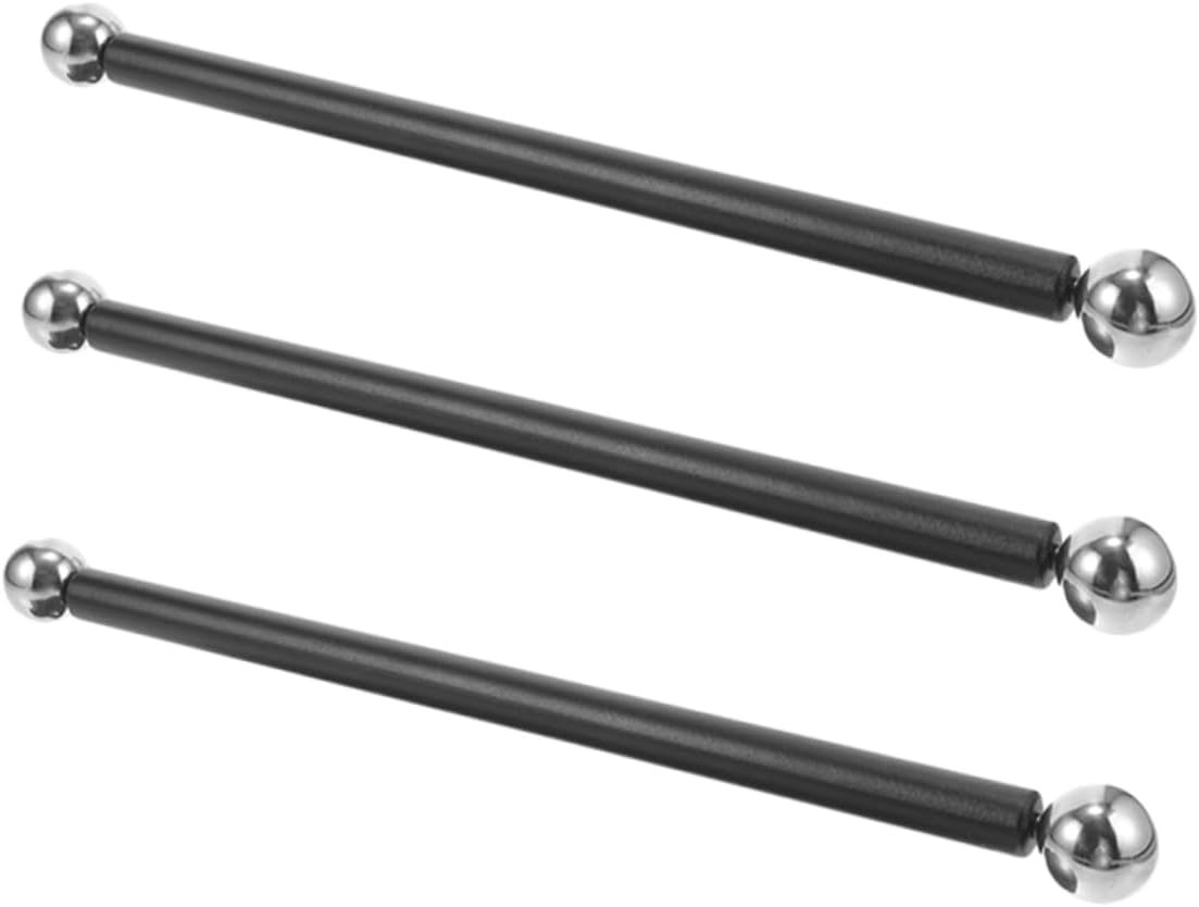 Levemolo 3pcs Outdoor Lamp Post Arm Rest Handle Replacement Flag Holder Cross for Garden Use