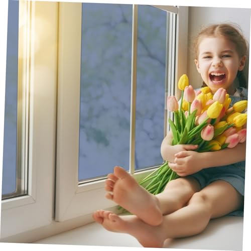Película adhesiva para privacidad de ventana plata miniatura 3