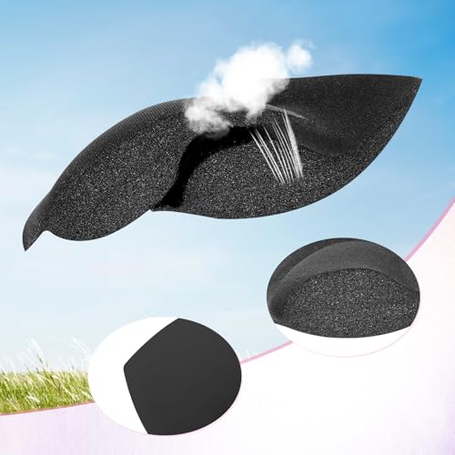 2 Pairs Small Size Bra Inserts Breast Enhancers, Women's Push Up Bra Pads Inserts, Push up Swimsuit Pads, Fits A Cup3