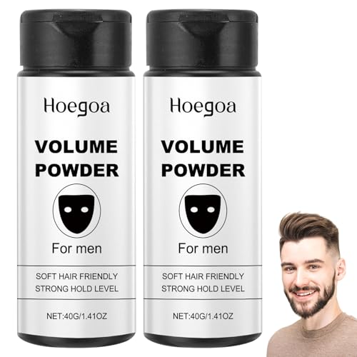 Polvos Pelo Hombre polvo de peinado y volumen de pelo con efecto mate Añade Textura y Volumen Cabello