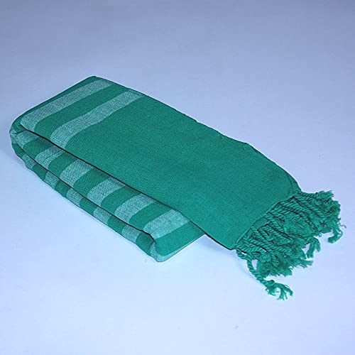 10XDIEZ Paréo de Plage foutah Vert| (Vert ) Cover