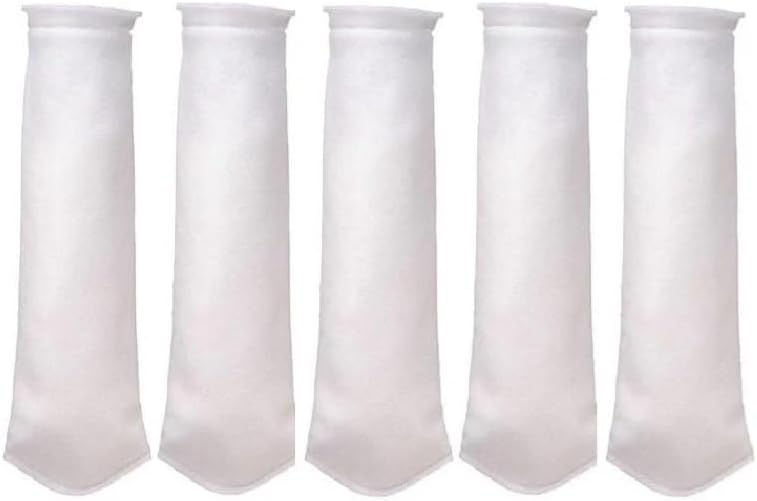 IPW Industries Inc. Compatible for Pentek™ (BP-420-50) 20" Polypropylene Filter Bag 50 Micron - Pack of 5 (50 Micron)
