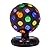 Playbees Rotating Disco Ball with LED Lights - Create a Dazzling Dance Atmosphere - Neon Birthday Party Vibes - Dance Party Supplies & Accessories - 11"