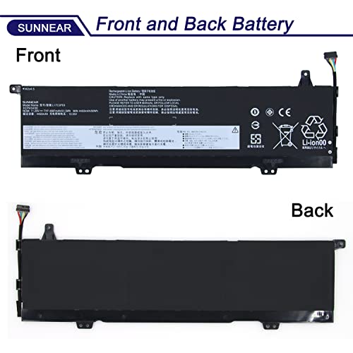 Image of L17C3PE0 Laptop Battery Replacement for Lenovo Yoga 730-15 730-15IWL Yoga 730-15IKB 730-151KB 81CU 81JS Series 5B10Q39196 5B10W67214 5B10Q39197 5B10W67390 L17L3PE0 11.25V 51.5Wh