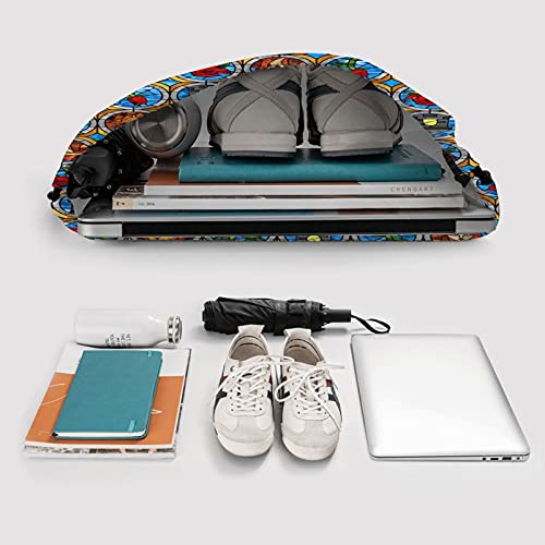 Gocerktr Beauty And Beast Fairytale Glass Waterproof Gym Drawstring Bag,Sports Backpack For Men Women #TOP5