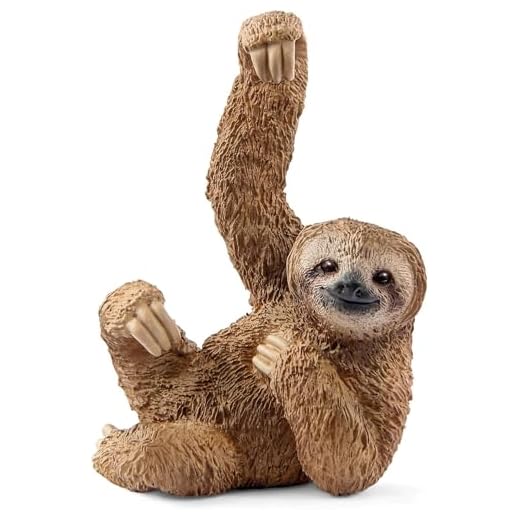 Schleich 14793 Perezoso, a partir de 3 años, WILD LIFE - figura, 3 x 4 x 6 cm