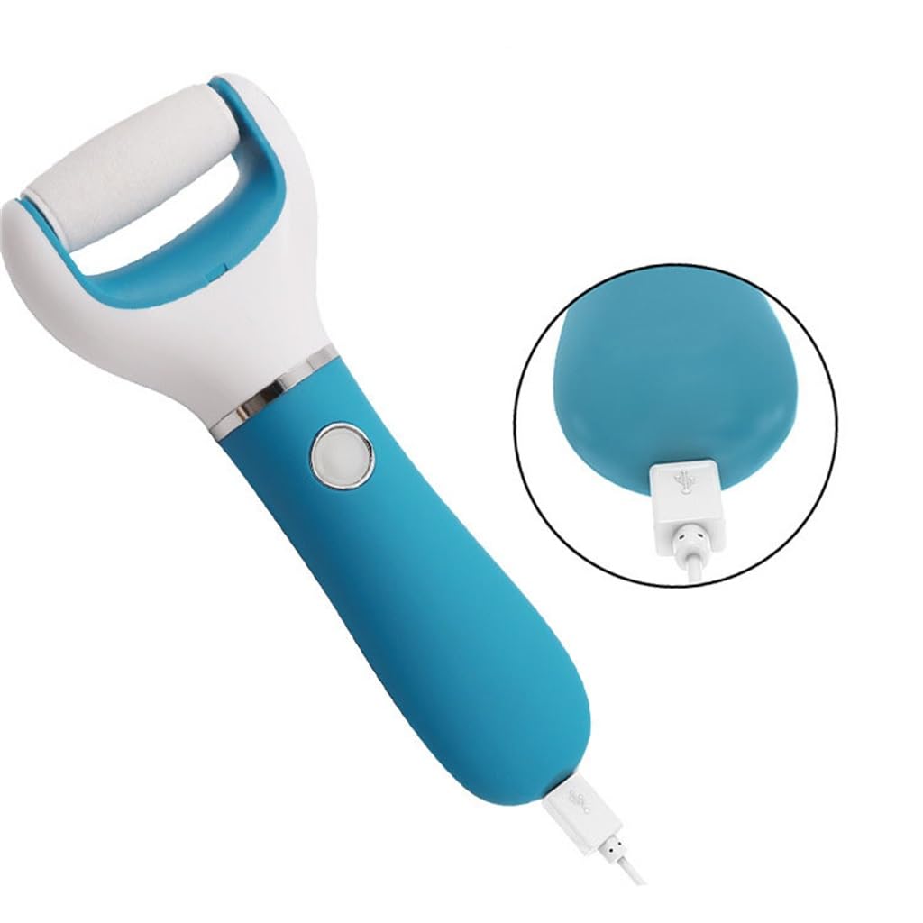 Strumento Elettrico Ricaricabile for La Riparazione dei Piedi for La Rimozione dei Calli, Smerigliatrice Elettrica for I Piedi,(Blue)