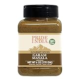 El orgullo de la India - Garam Masala Planta - 8 onzas (227 g) Certificado de la mezcla de especias indias puro y veganos - condimento perfecto para cocinar - ofertas un valor increíble