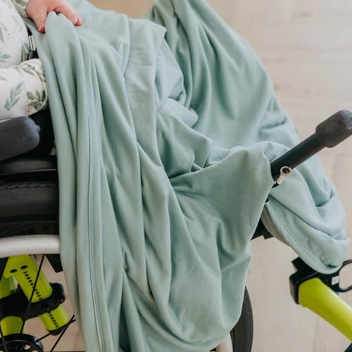 Image of Copper Pearl Jumbo 3-Layer Baby Blanket: Soft Baby Quilts for Boys and Girls | Breathable, Cozy, Toddler Blanket | Baby Quilt for Newborns | 46x46 Premium Polyester /Rayon | Briar