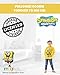 SpongeBob SquarePants Big Boys Fleece Fashion Pullover Hoodie Yellow 18-20