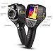 220 x 160 IR Resolution HTI Thermal Imager, Handheld 35200 Pixels Thermal Imaging Camera with 3.2