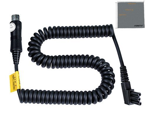 Fomito Godox PB NX PB960 PB820 - Cable de alimentaci�n para flash Nikon SB28 EURO SB28DX SB80DX SB800 SB900