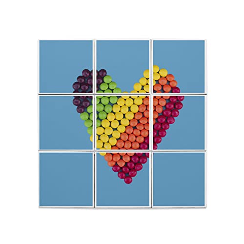 Carreaux Céramique Décoratif Amour et Friandises 60cm