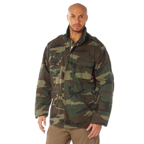 Image of Rothco Vintage Field Jacket | Men's Rugged All-Season Classic Style Outdoor Coat, Cold Weather Protection