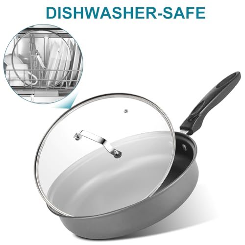 Allwin AL-GG8012 12 Inch Pan Lid - Glass Lid thumb #6