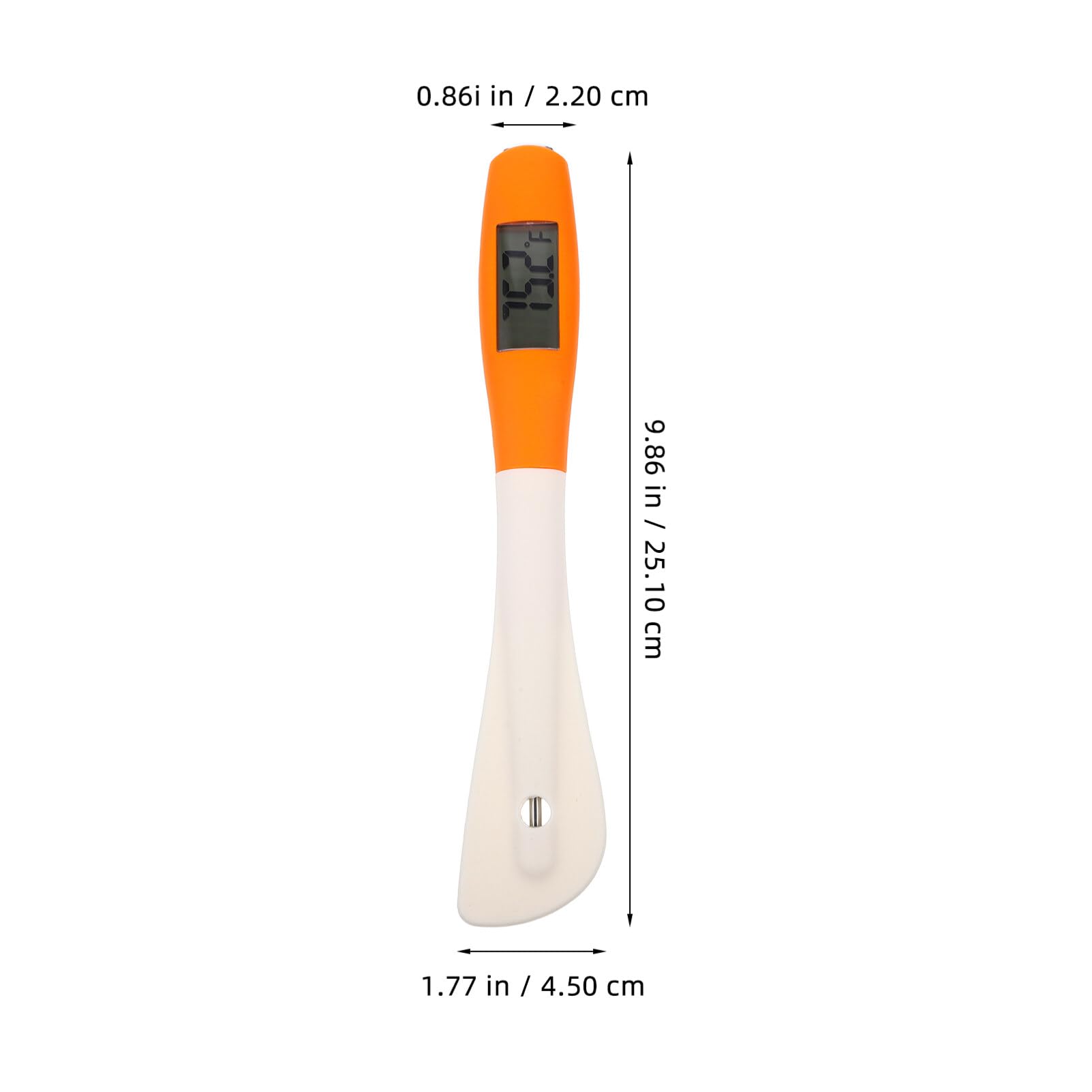 Digital Lcd Espátula Para Dulces Termómetro Lectura Instantánea Carne Termómetro Para Dulces Lector Temperatura Agitador En Espátula Silicona Para Hornear Cocinar
