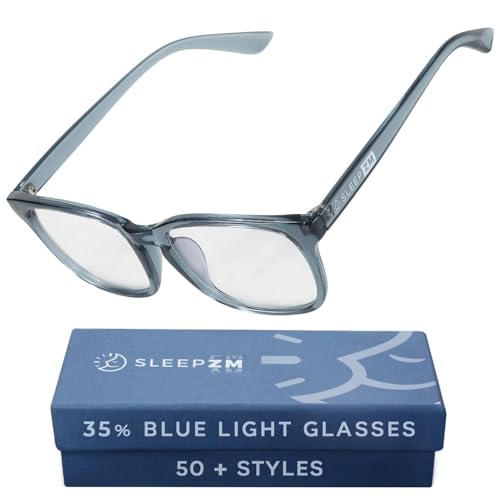Image of Sleep ZM Blue Light Blocking & Light Sensitivity Glasses - 14 Lens Types for Comfort, Relaxation, Sleep & Relief